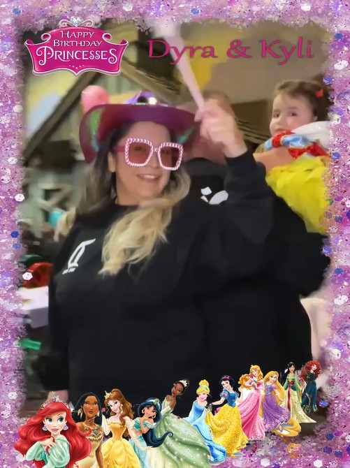 Photo Booth for a Children's Princess Birthday Party at Boomtown, Reno, NV